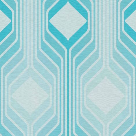 Papier peint Vintage Bleu Retro Chic A.S. Création (1/4)