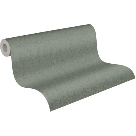 Papier peint Uni Vert Natural Living A.S. Création (1/5)