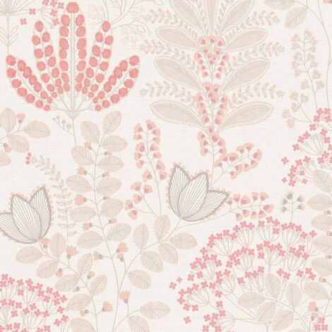 Papier peint Fleur Rose Famous Garden A.S. Création (1/4)