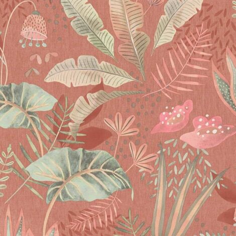 Papier peint Nature Rouge Famous Garden A.S. Création (1/7)