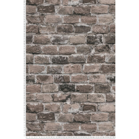 Papier peint Brique Marron Elements 2 A.S. Création (1/3)
