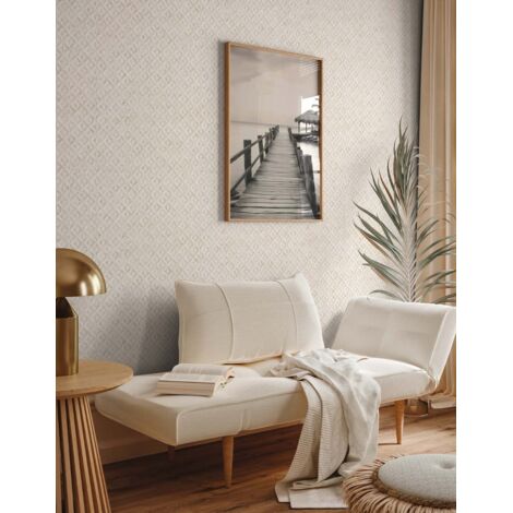 Papier peint Géométrique Beige Jade 2 A.S. Création (1/4)