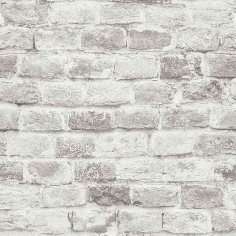 Papier peint Brique Gris Elements 2 A.S. Création (1/4)