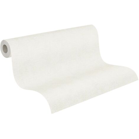 Papier peint Uni Blanc Casual Living A.S. Création (1/5)