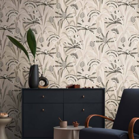 Papier peint Nature Gris French Affair A.S. Création (1/4)