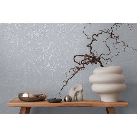 Papier peint Nature Bleu Pure Elegance A.S. Création (1/4)