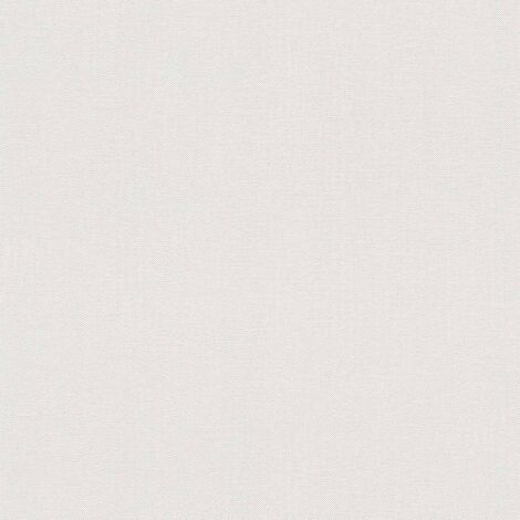 Papier peint Uni Blanc Pure Elegance A.S. Création (1/4)