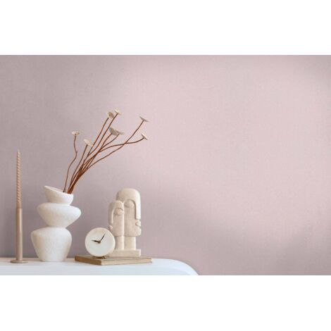 Papier peint Uni Rose Pure Elegance A.S. Création (1/4)