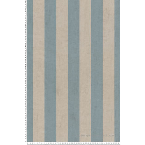 Papier peint Vintage Bleu Anna D'Andrea A.S. Création (1/3)