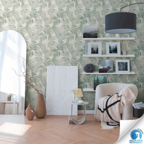Papier peint Jungle Vert Designdrop A.S. Création (1/4)