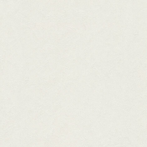 Papier peint Contemporain Blanc Titanium A.S. Création (1/4)