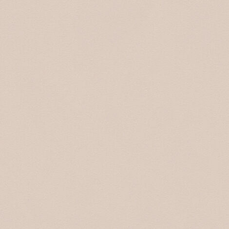 Papier peint uni beige scandinave – Intissé lessivable 53cm x 10,05m – Raccord libre – Résistant à la lumière et à l'abrasion (1/4)