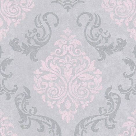 A.S. Creations – Papier peint à motif rose pailleté – Expansé sur intissé 200g/m² – Lessivable et strippable – Bonne résistance à la lumière