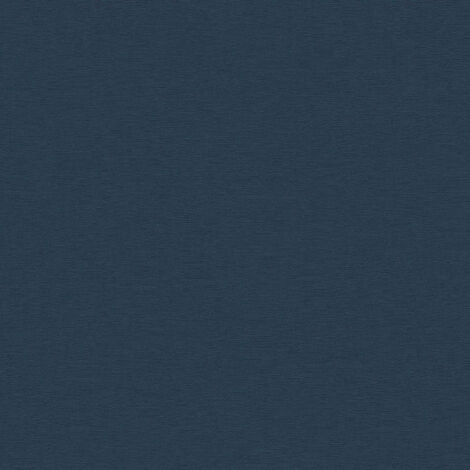 A.S. Creations – Papier peint uni bleu 10,05 x 0,53 m – Tapisserie résistante pour chambre, salon, cuisine – Pose facile sur surfaces rugueuses
