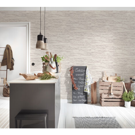 Papier peint Wood'N Stone 2Elements 2 - AS-959083