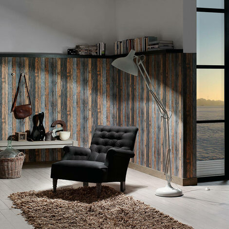 Papier peint Wood'N StoneWood'N Stone 2Elements 2 - AS-908612