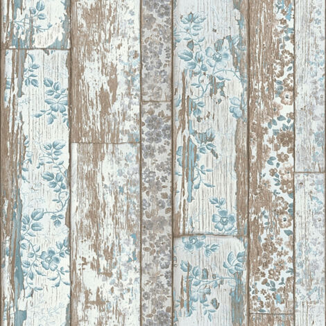 Papier peint Fleur Bleu New Studio 2.0 A.S. Création (1/5)