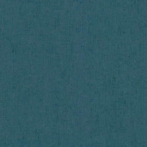 Papier peint Uni Bleu canard Titanium 3 A.S. Création (1/4)