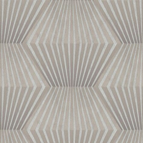 Papier peint Géométrique Gris Titanium 3 A.S. Création (1/4)