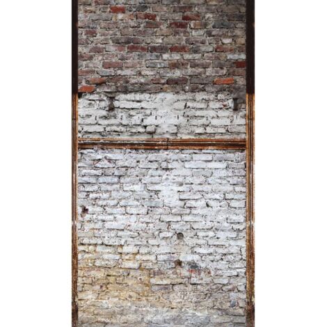 Panoramique Brique Gris The Wall A.S. Création (1/4)