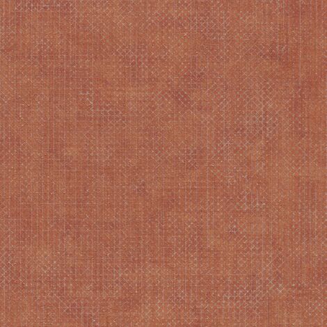 A.S. Creations – Papier peint intissé géométrique moderne effet métallique rouge marron – Résistant à l'humidité – Pose facile sans trempage – Pour salon et chambre
