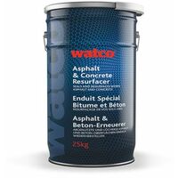 Watco Asphalt und Beton Erneuerer, einkomponentige Acrylfarbe, Dunkelgrau 25kg