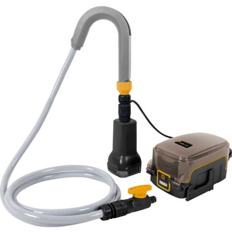 Pompe de surface 18V sans fil – Débit 1750L/h – Profondeur d'aspiration 8m – Hauteur de refoulement max 10m – Pour eaux claires – Batavia (1/5)