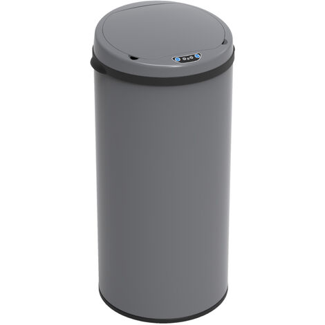 Svita – Poubelle automatique 50L avec capteur infrarouge – Acier revêtu – Design élégant – Indicateur LED – Compatible sacs 50L