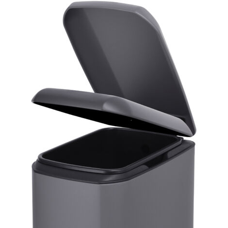 Poubelle à pédale SVITA TS20 20 l avec seau intérieur gris
