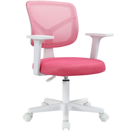 SVITA JOY chaise de bureau enfant réglable en hauteur rose (1/5)