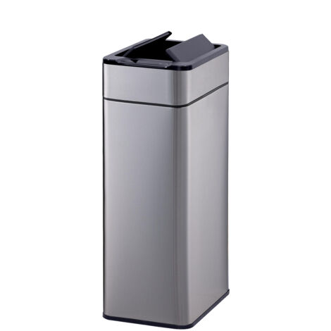 Svita – Poubelle automatique à capteur 40L – Acier inoxydable – Dimensions 23x31x65cm – Design moderne pour cuisine et bureau - SE40L