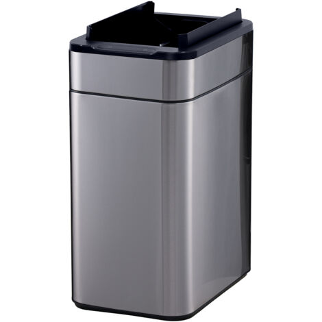 SVITA SE50L Poubelle à capteur Poubelle de cuisine Poubelle automatique Argent