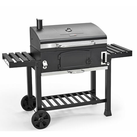 Plateaux Neuf Chariot Barbecue Smoker Barbecue au Charbon de Bois Grill Barbecue Support 