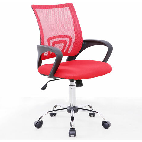 Chaise de bureau pour enfant MILAN rose - Chaise de bureau