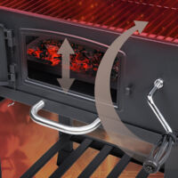 Housse Protection TAINO Hero XL – Bâche BBQ Smoker Charbon Imperméable & Respirante