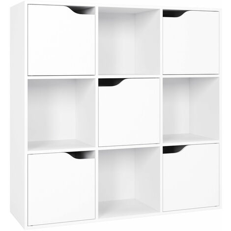 4/6/9/ Cube Bookcase Display Storage Cupboard Toy Shelf Room Divider Step Rack 