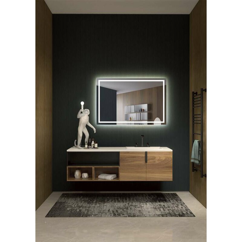 Specchio Luminoso INN-803 - Specchio da Trucco con Luce LED Regolabile