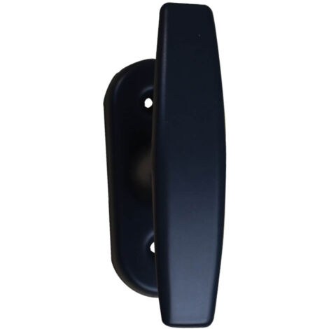 Quincadeco – Poignée de fenêtre aluminium gris RAL 7016 – Finition époxy résistante – Entr'axe 43mm – Carré 7mm – Compatible PVC, ALU, BOIS