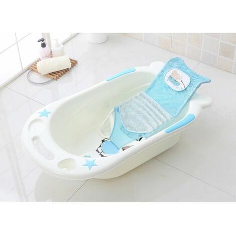 Support de bain bébé, accessoires de bain de baignoire moulé doux