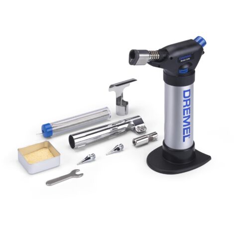 Bruciatore a gas butano fisso Dremel Versaflame 2200, mini fiamma ossidrica e pistola senza calore de per saldatura, piegatura di tubi, saldatura, saldatura, termoretrazione (1/5)