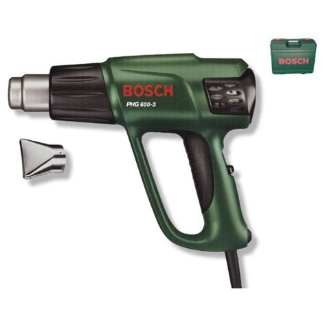 TERMOSOFFIATORE PISTOLA TERMICA BOSCH 1800W UNIVERSALHEAT 600 + VALIGETTA