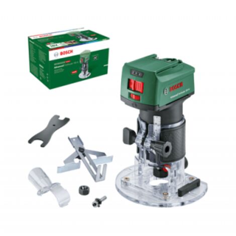 Bosch Utensili - Fresatrice superiore AKU 18V, senza batteria e caricabatterie 06039D5000