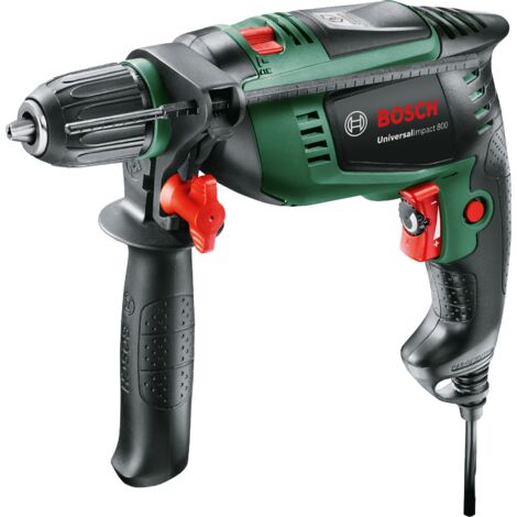 Trapano Battente con Funzione KickBack Control - 800 W -  230 V - Bosch 603131100 Universal Impact 800 