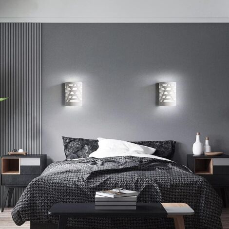 Luces LED de pared modernas de arte largo minimalista, sala de