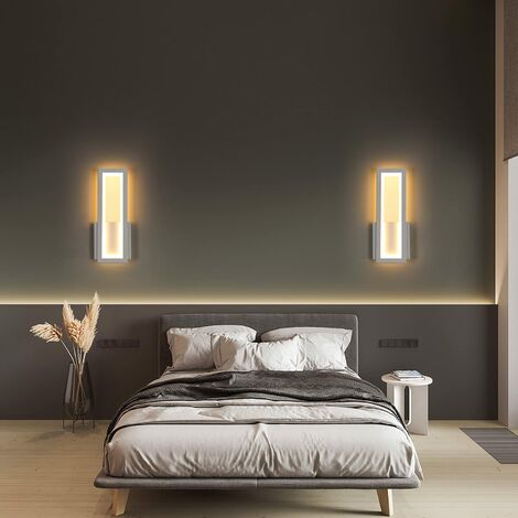 Nórdico minimalista nueva luz de pared LED moderna sala de estar estudio dormitorio cabecera pasillo escaleras