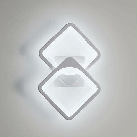 Innenwandlicht 24W, moderne WandlED -Lampe, kaltes Weiß, 6000 km 2400 lm, Cabrio -Formbilde für Schlafzimmer, Wohnzimmer, Verbündeter [Energy Class E] (1/5)