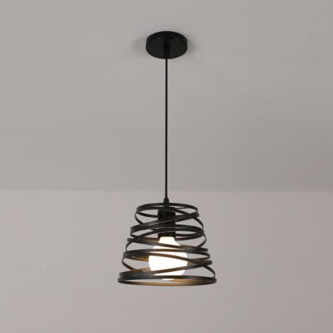 LEDSone Hängeleuchte Moschee-Form – Industrie-Design, E27, 95 Cm Kabel, In Rot (mehr Farben)