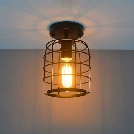 BRILLIANT Lampe, Woodrow 1x Deckenleuchte E27, enthalten) hellbraun, Metall/Bambus, 60W,Normallampen A60, 1flg (nicht