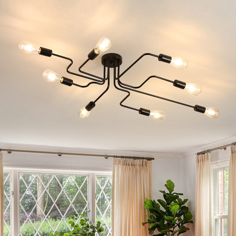 Lampada da soffitto rustica lampada da soffitto per corridoio lampada