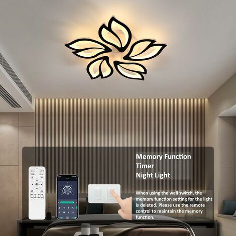 LED Ventilatore A Soffitto con Lampada Moderno Invisibile Fan Plafoniera velocità del Vento Regolabile Ventilatore A Soffitto con Luci LED Dimmerabile Plafoniera con Fan Illuminazione